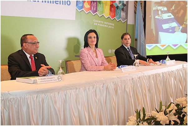 PANAMÁ PRESENTA IV INFORME DE LOS OBJETIVOS DE DESARROLLO DEL MILENIO 2014